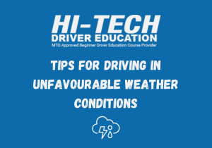 Driving In Unfavourable Weather Conditions